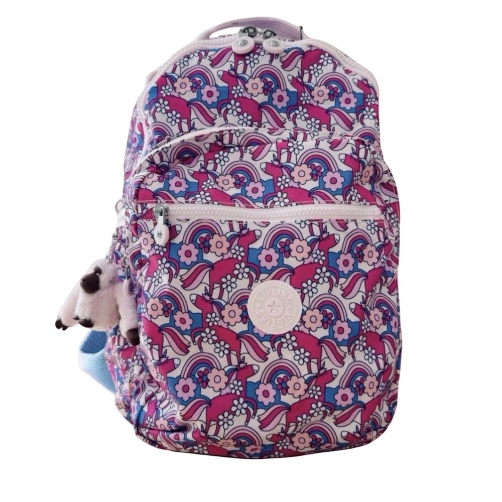Kipling Seoul School Large 15" Laptop Backpack Mystical Met NWT